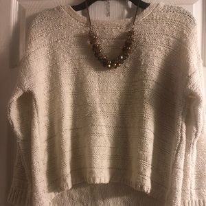 Forever 21 sweater with an open back.